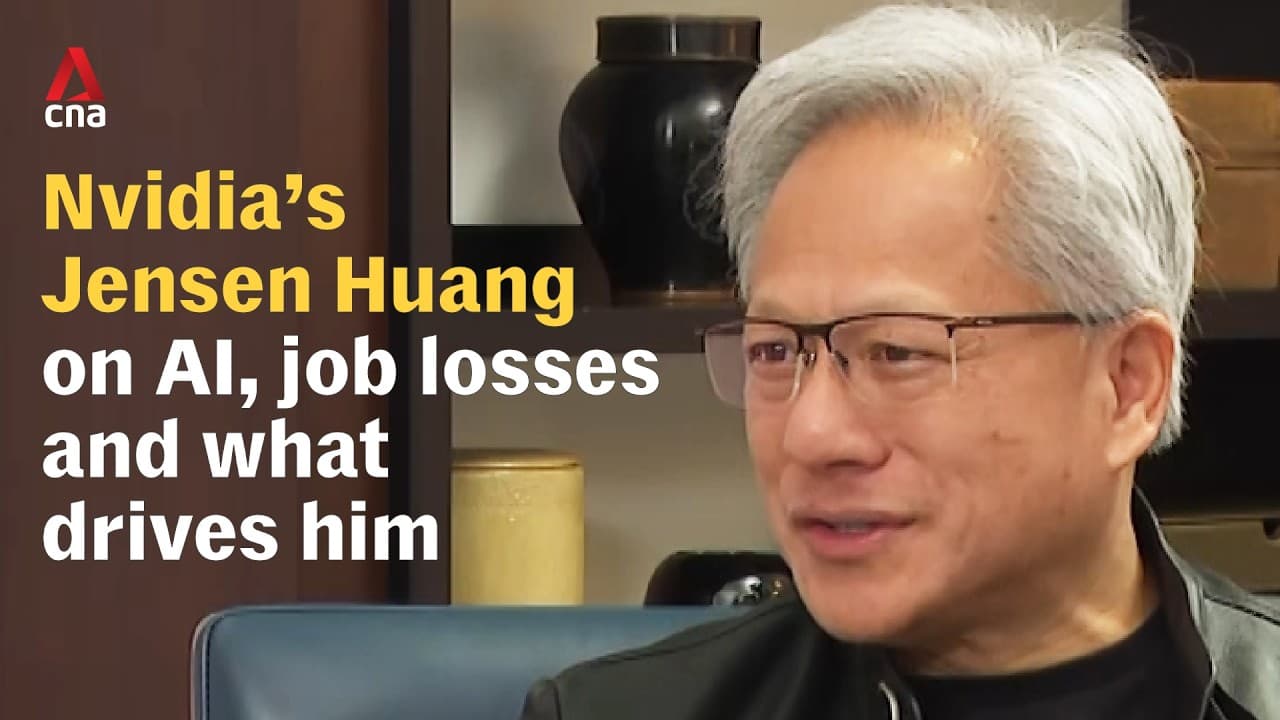 Nvidia’s Jensen Huang on the AI revolution, job losses and what drives him