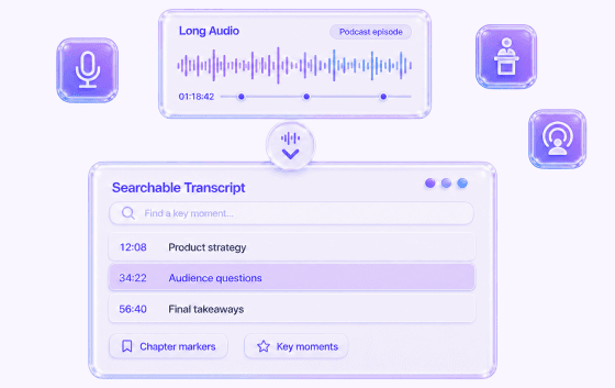 Handles Long Audio Content